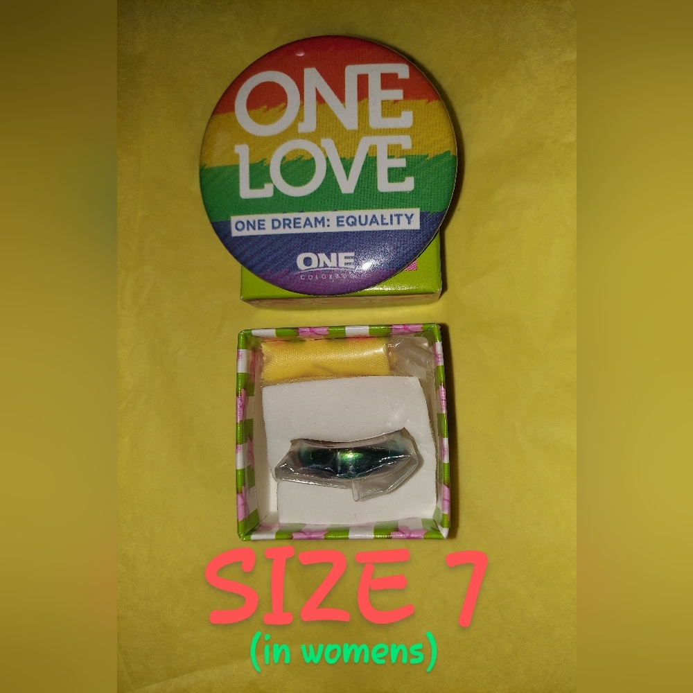 RAINBOW Pride Ring (Unisex)
